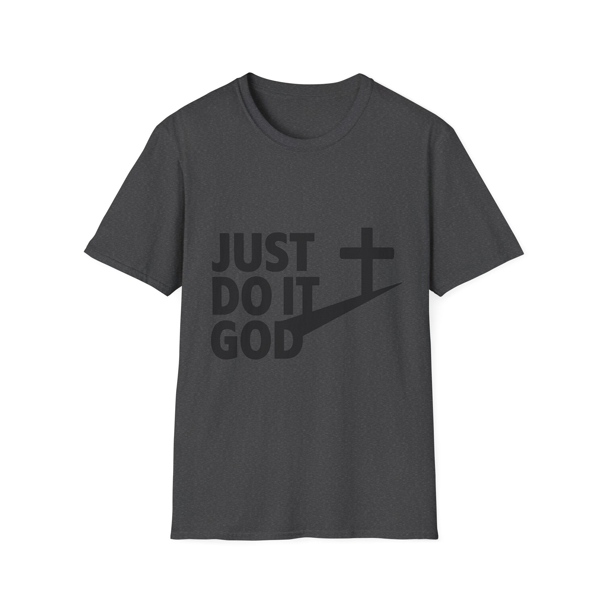 Just Do It God T-Shirt — Christian Faith Cross Graphic Tee