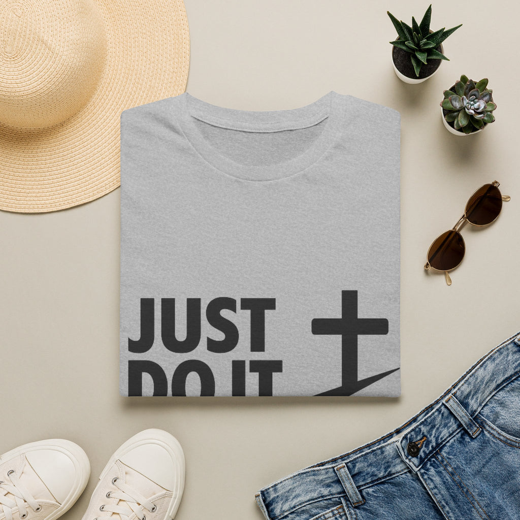 Just Do It God T-Shirt — Christian Faith Cross Graphic Tee