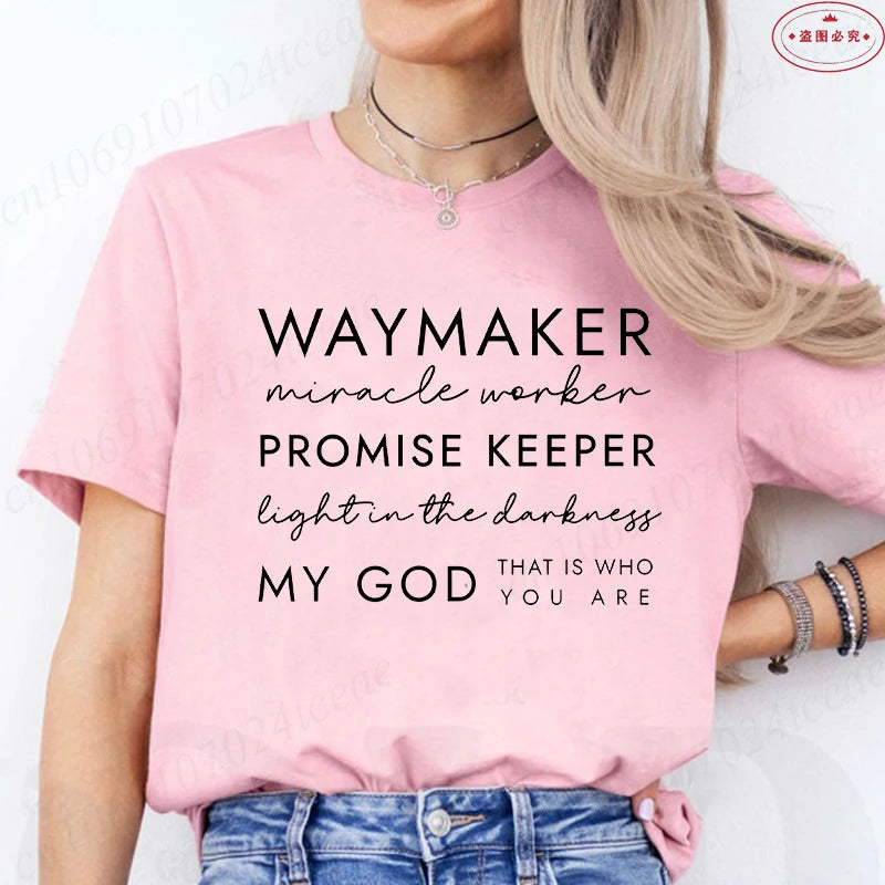 Christian T-Shirts Waymaker