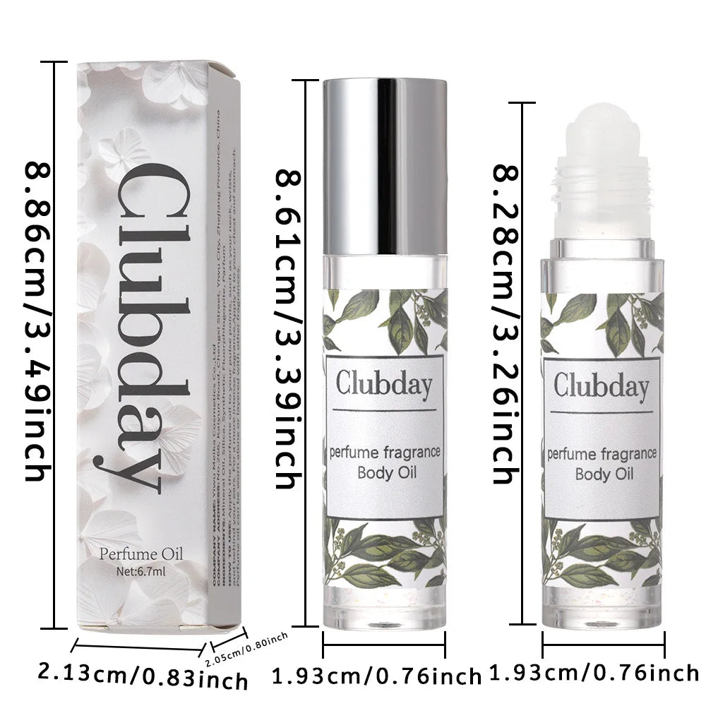 Portable Roll‑on Perfume Oil, Long Lasting