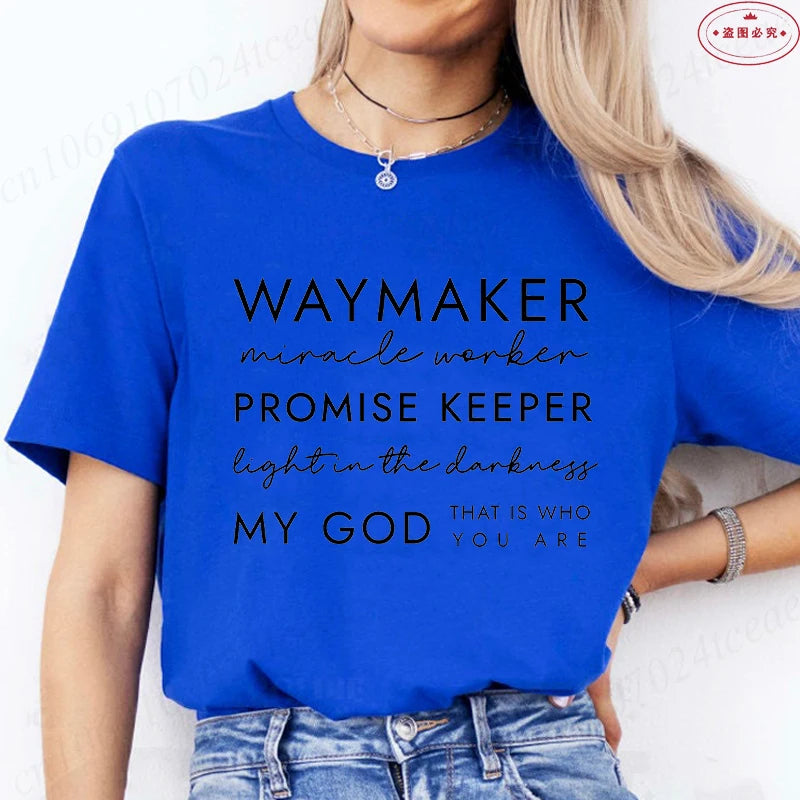 Christian T-Shirts Waymaker