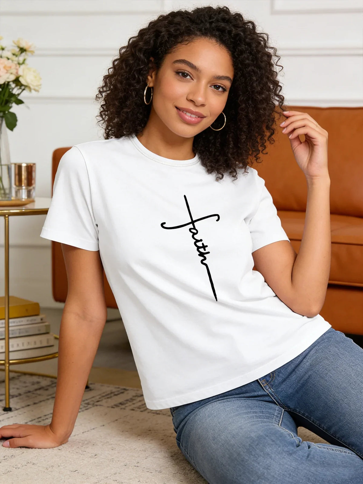 Faith Cross Tee