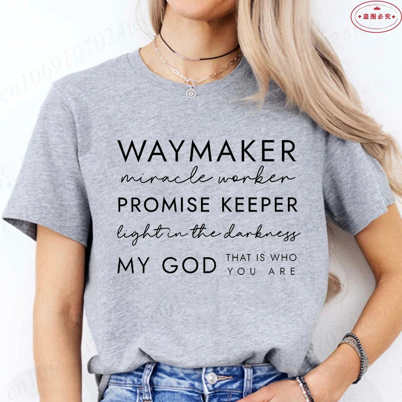 Christian T-Shirts Waymaker