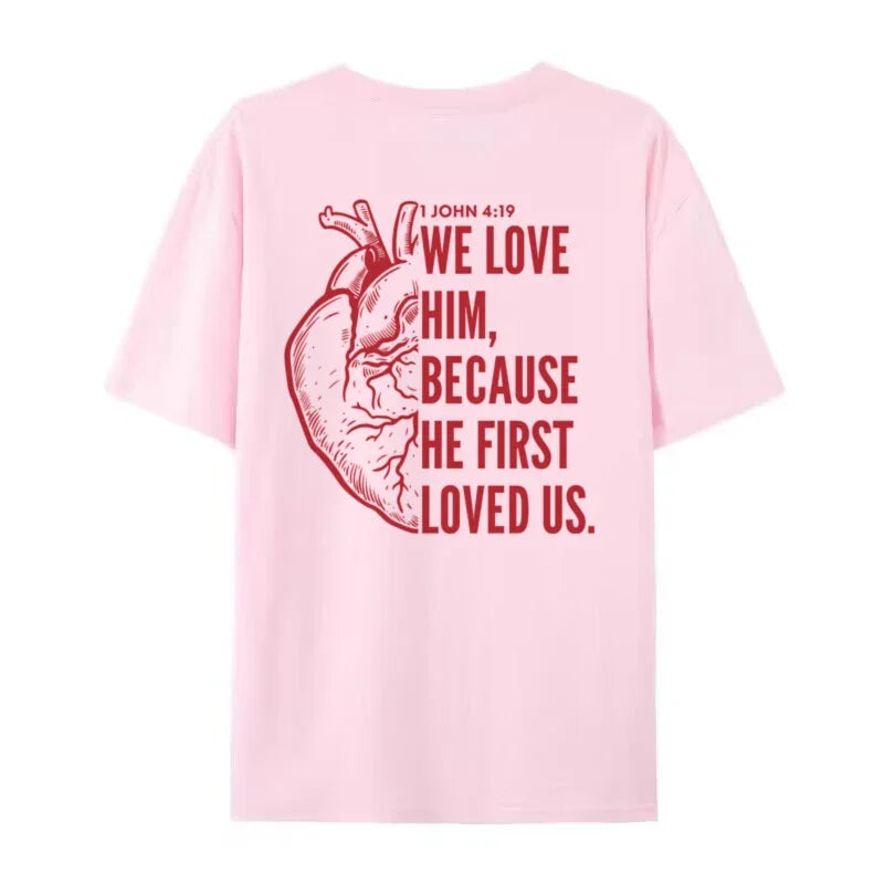 Christian Streetwear Tops Jesus Faith Tee Shirt Bible Verse T Shirt Unisex