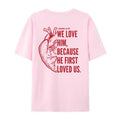 Christian Streetwear Tops Jesus Faith Tee Shirt Bible Verse T Shirt Unisex