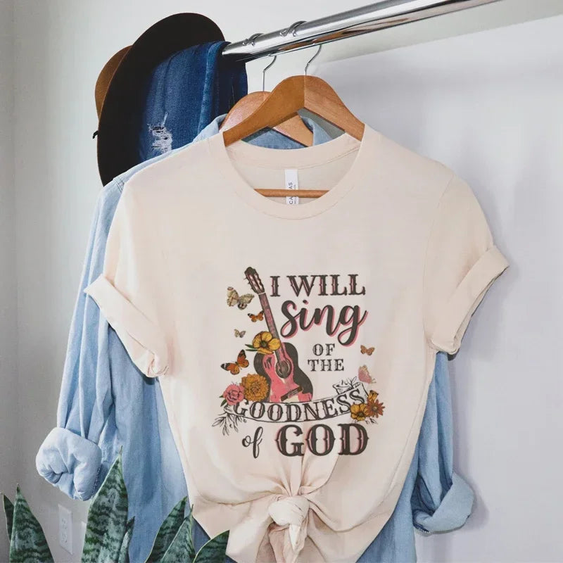 Guitar Gospel Music Tee