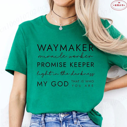 Christian T-Shirts Waymaker