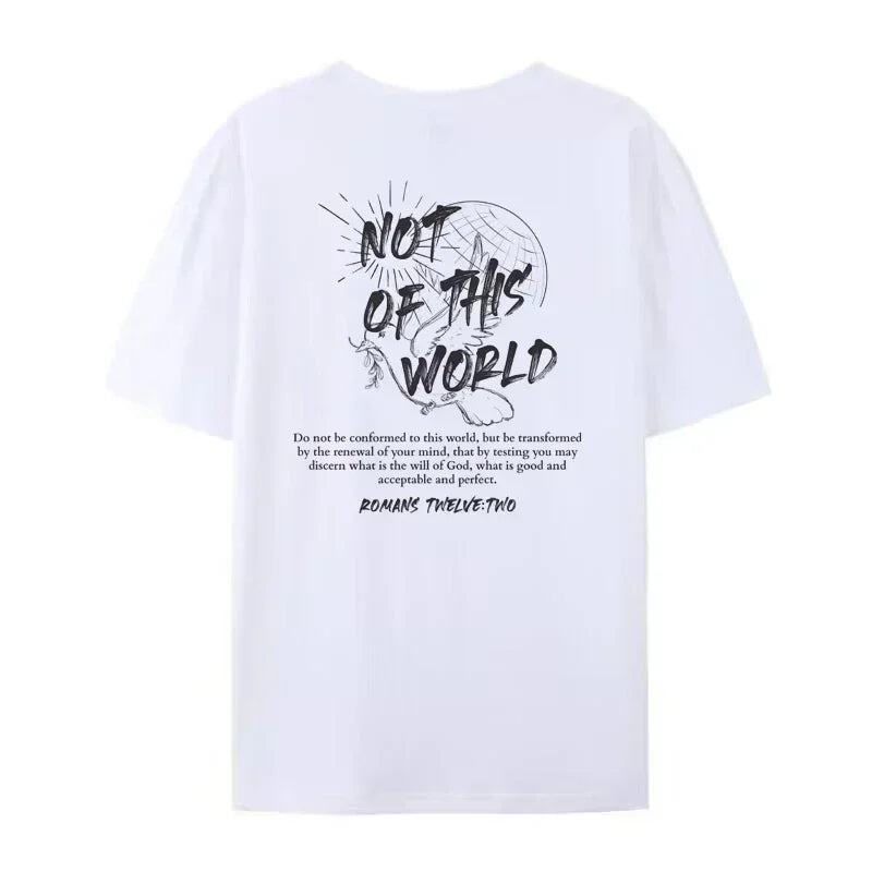 World Bible Verse T Shirt Women Tees Unisex Christian Clothing Gifts