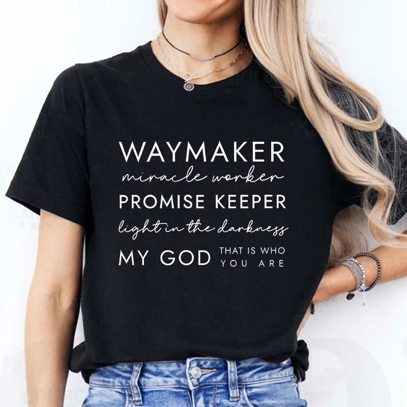 Christian T-Shirts Waymaker