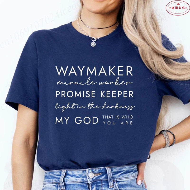 Christian T-Shirts Waymaker