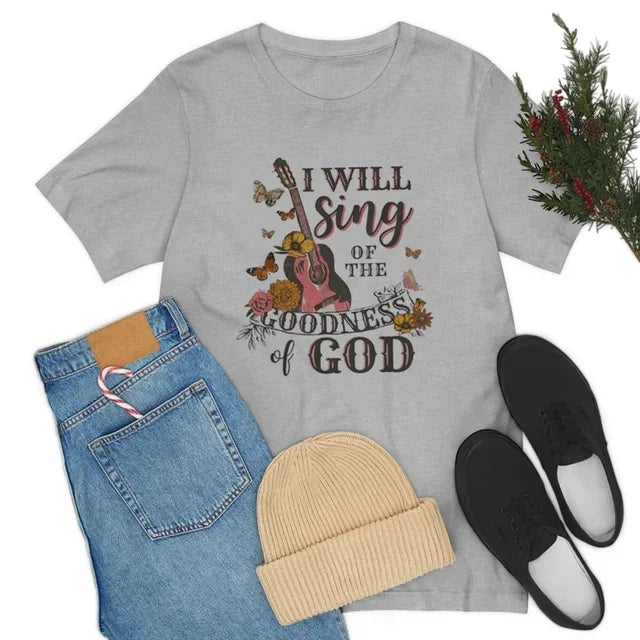 Guitar Gospel Music Tee