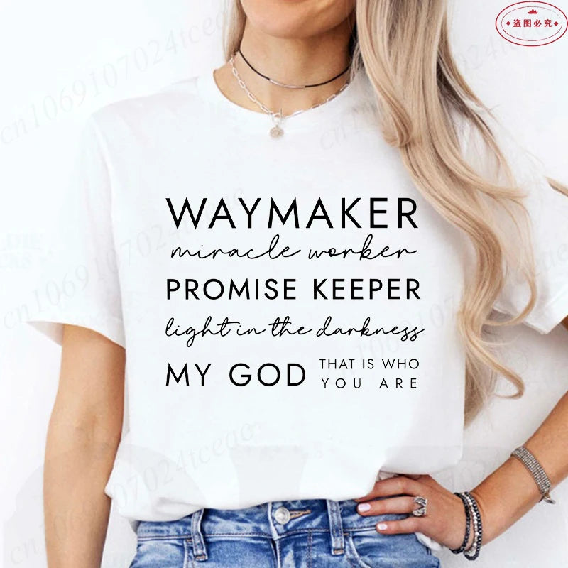 Christian T-Shirts Waymaker