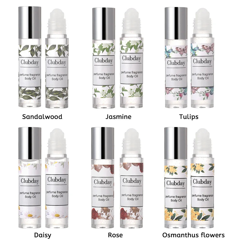 Portable Roll‑on Perfume Oil, Long Lasting