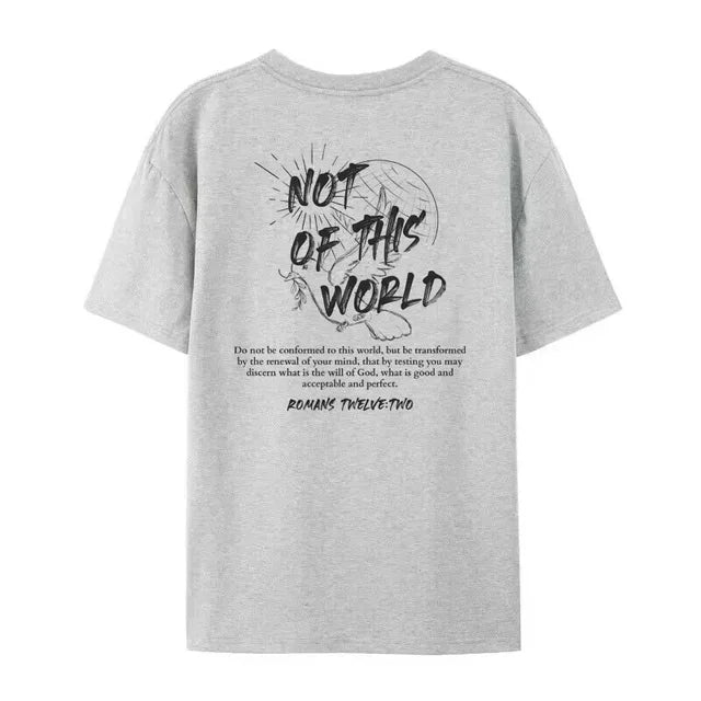 World Bible Verse T Shirt Women Tees Unisex Christian Clothing Gifts