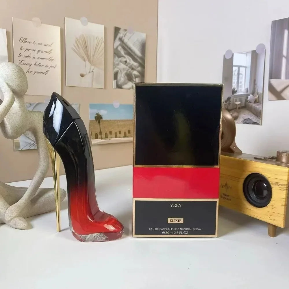 80ml High Heel Shaped Perfume for Women, Long Lasting Sweet Floral Fragrance Spray!!!