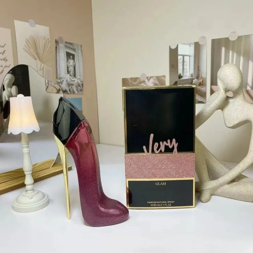 80ml High Heel Shaped Perfume for Women, Long Lasting Sweet Floral Fragrance Spray!!!