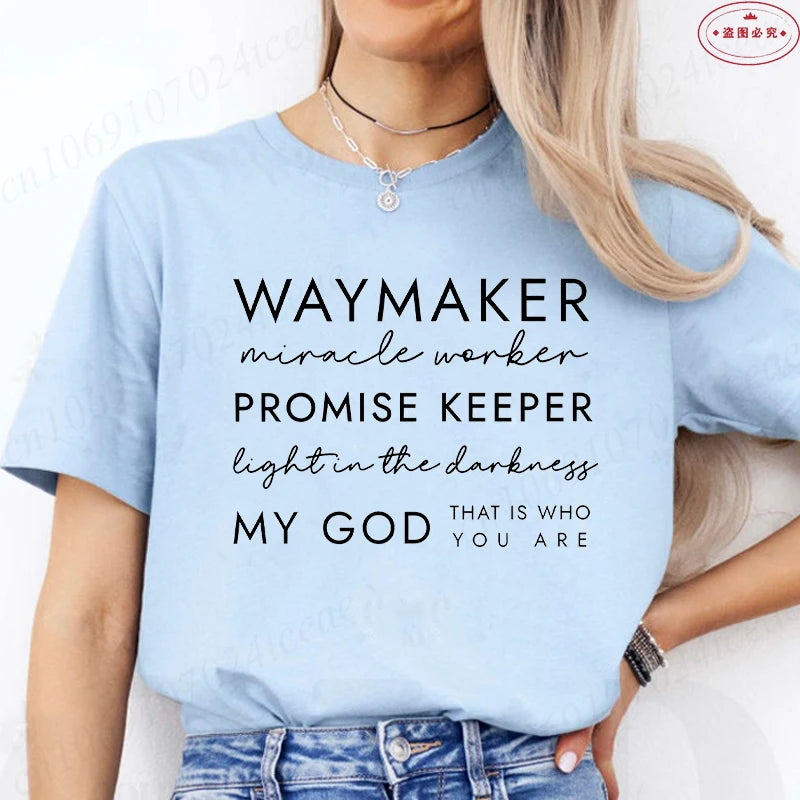 Christian T-Shirts Waymaker