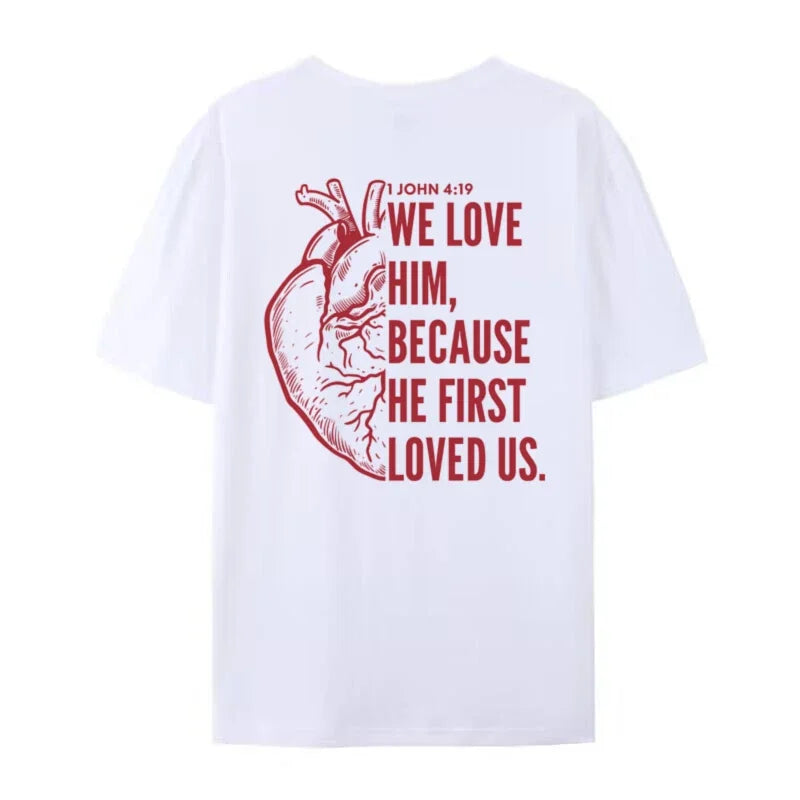 Christian Streetwear Tops Jesus Faith Tee Shirt Bible Verse T Shirt Unisex