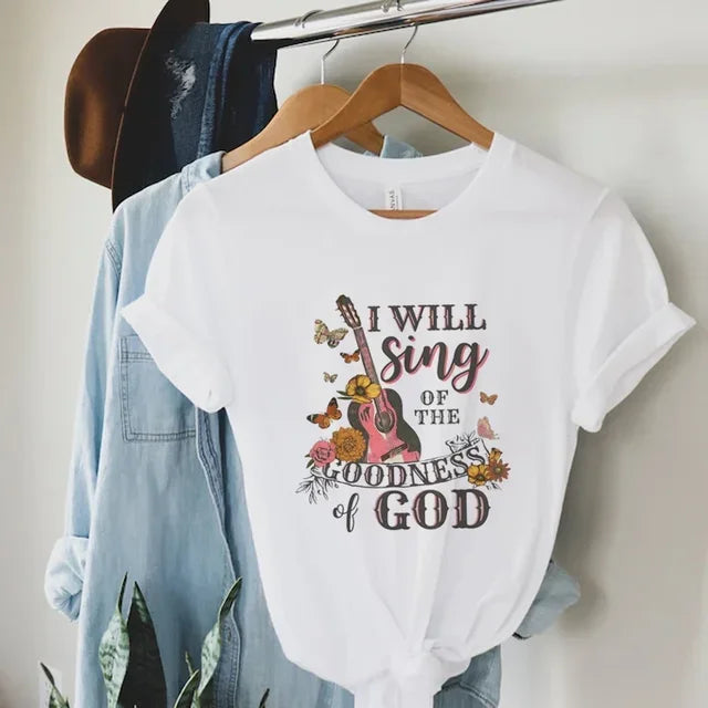 Guitar Gospel Music Tee